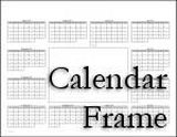 Date Calendar Frame