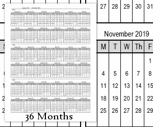 18-Month Calendar