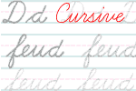 Cursive Z Handwriting Worksheets