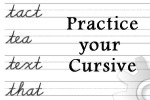 Cursive Words