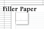 filler paper