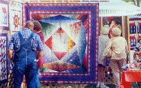 My quilts in a fair