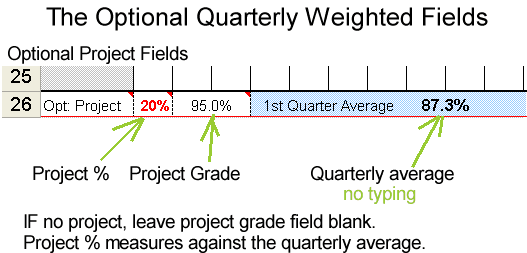 quarterly projects