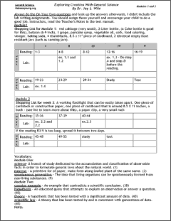 Exploring Creation With General Science Edition 1 Lesson Plans