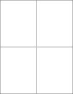 Printable comic strip layout