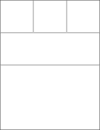 Printable comic strip layout