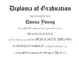 High School Diploma