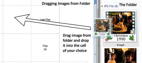 Dragging Images into cells