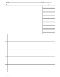 Plan List - A Row Planner