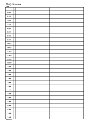 4-Column Timer