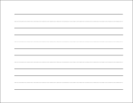 wide rule lines