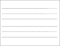 wide rule lines