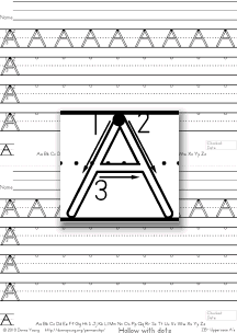 3-stroke hollow a, practice