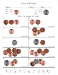 money worksheets