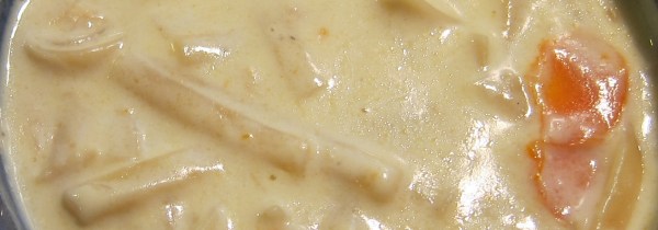 Creamy Chicken Noodle Soup